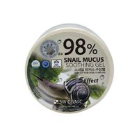 Гель универсальный с улиточным муцином 98% snail mucus soothing gel 3W Clinic 300мл