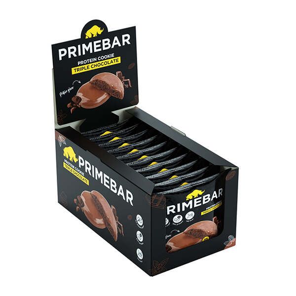 Печенье протеиновое со вкусом Тройной шоколад Primebar/Праймбар 35г*10шт
