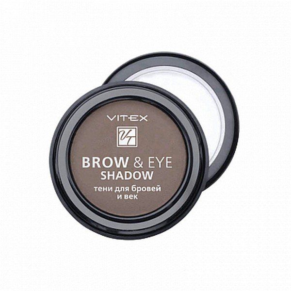 Тени для бровей и век Light brown Brow&Eye Shadow Витэкс 4г тон 12