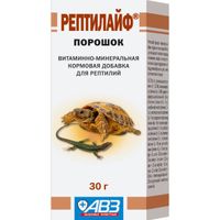 Рептилайф витаминно-минеральная добавка для рептилий порошок 30г