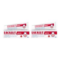 2Х Паста зубная профилактическая Aktiv Lacalut/Лакалют 90г