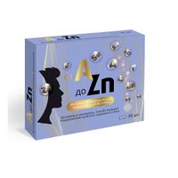 Витаминный комплекс А-Zn для мужчин Квадрат-С таблетки п/о 900мг 30шт, миниатюра