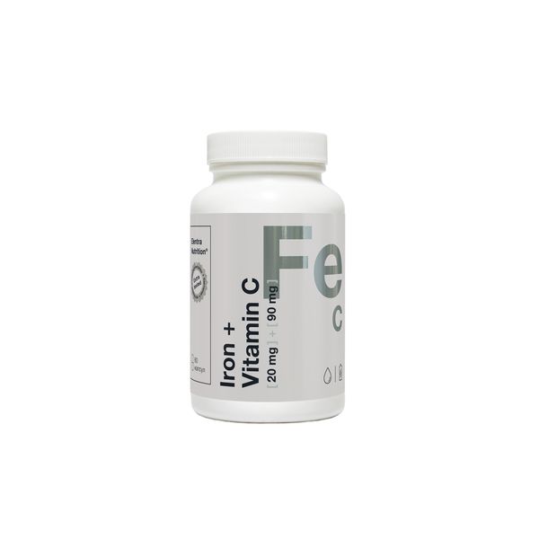Железо+Витамин С Элентра/Elentra nutrition капсулы 450мг 60шт