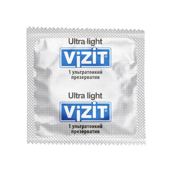 Презервативы ультратонкие Ultra light Vizit/Визит 12шт фото №3
