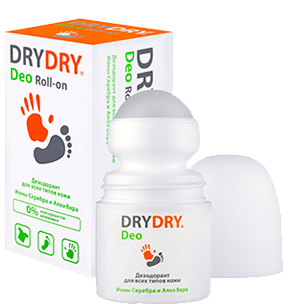 Купить Дезодорант Dry Dry (Драй Драй) роликовый для всех типов кожи Deo Roll-on 50 мл, Lexima AB, Швеция