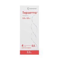 Тирзетта раствор для п/к введ. шприц в автоинжекторе 2,5мг 0,5мл 4шт миниатюра