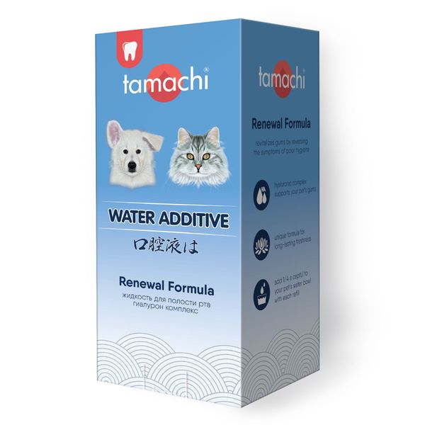 Жидкость для полости рта для кошек и собак Tamachi/Тамачи 400мл tamachi жидкость с гиалуроновым комплексом для полости рта для кошек и собак 100 мл