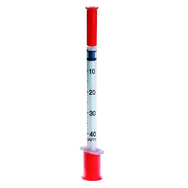Шприц инсулиновый 3-х компонентный с иглой 29G U-40 SFM 0,33х12,7мм 1мл 10шт фото №4