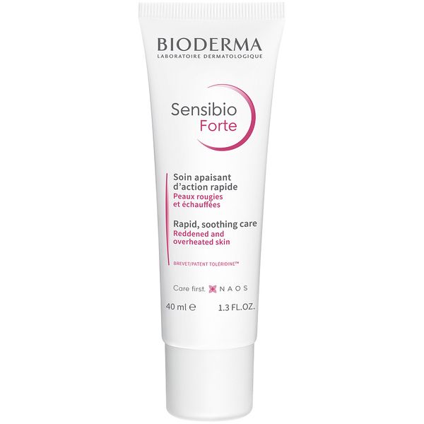Крем для чувствительной и раздраженной кожи лица успокаивающий Forte Sensibio Bioderma/Биодерма 40мл крем для чувствительной кожи лица увлажняющий и успокаивающий ds sensibio bioderma биодерма 40мл