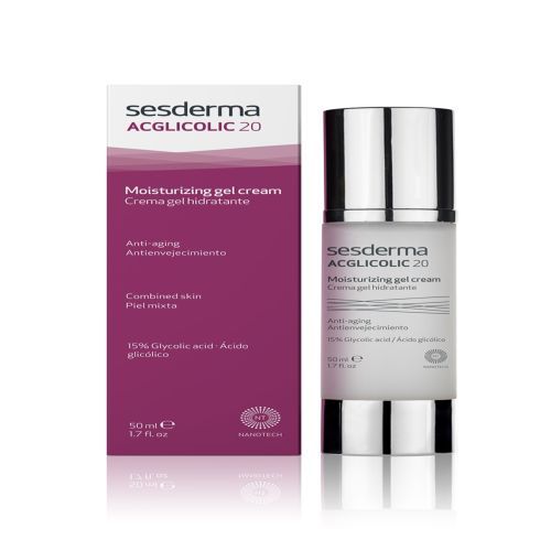 Крем-гель увлажняющий Acglicolic Sesderma 50мл крем гель увлажняющий acglicolic sesderma 50мл