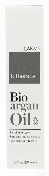 Масло аргановое для увлажнения и ухода за волосами KTherapy bioagran oil Lakme/Лакме 125мл