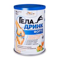Геладринк Форте апельсин порошок для приг. раствор для приема вн. 420г
