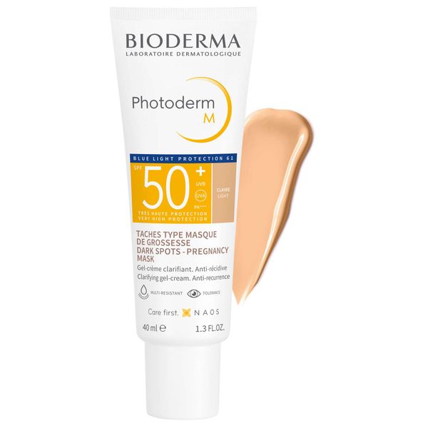 Крем-гель cолнцезащитный светлый оттенок SPF50+ M Photoderm Bioderma/Биодерма туба 40мл фото №5