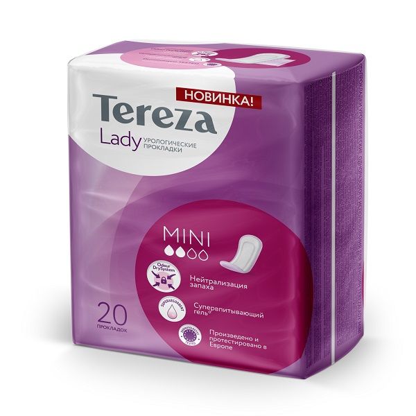 Прокладки урологические для женщин гигиенические Mini TerezaLady 20шт фото №4