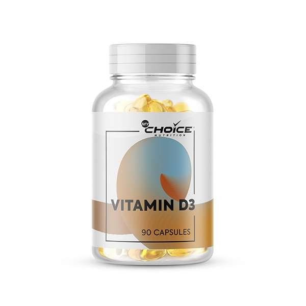 Vitamin Д3 (Холекальциферол)капсулы MyChoice Nutrition 90шт