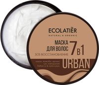 Маска для волос SOS Восстановление 7 в 1 какао & жожоба , Ecolatier 380 мл