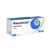 Финлепсин таблетки 200мг 50шт миниатюра фото №2