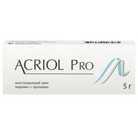 Акриол Про крем для местного и наружного применения 2,5%+2,5% 5г