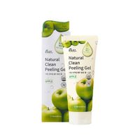 Пилинг-скатка с экстрактом зеленого яблока Natural clean peeling gel apple Ekel/Екель 180мл