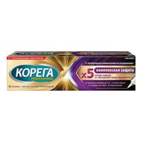Крем для фиксации зубных протезов комплексная защита Professional Corega/Корега 40г