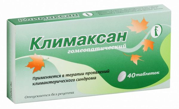 Купить Климаксан таблетки гомеопатические 40шт, ООО Материа Медика, Россия