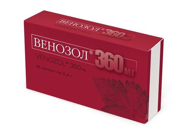 Венозол капсулы 360мг 36шт