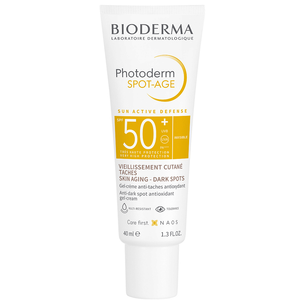 Крем против пигментации и морщин SPF50+ Photoderm Bioderma/Биодерма 40мл  купить в Москве, честные отзывы покупателей