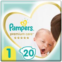 Подгузники Pampers (Памперс) Premium Care р.1 (2-5 кг) 20 шт.