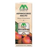 Масло косметическое абрикосовое Medicus Natural oil 30мл миниатюра фото №3