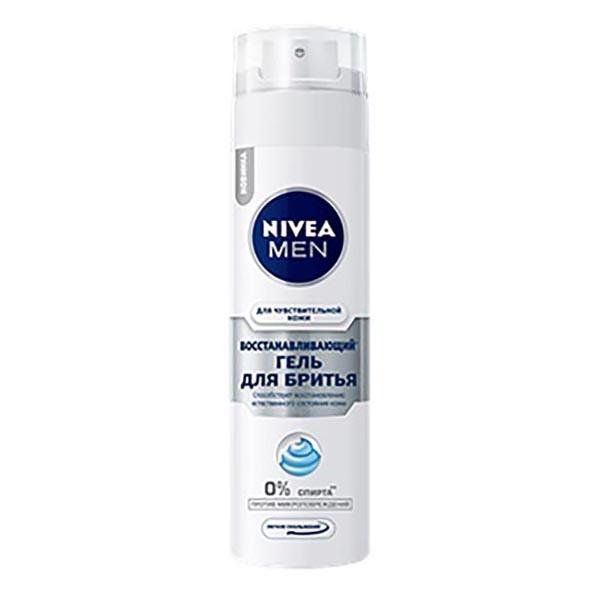 Гель Nivea (Нивея) для бритья восстанавливающий Men 200 мл