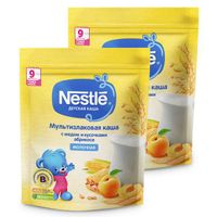 Каша сухая молочная мультизлаковая Мед Абрикос doy pack Nestle/Нестле 220г миниатюра фото №9