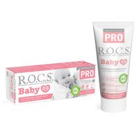 Паста зубная для детей от 0 до 3 лет R.O.C.S./РОКС Pro Baby Минеральная защита и нежный уход 45г миниатюра фото №3
