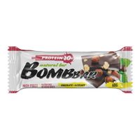 Батончик неглазированный шоколад-фундук Bombbar 60г