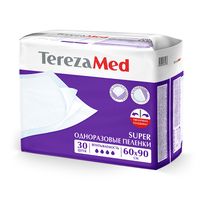Пеленки одноразовые медицинские впитывающие Super TerezaMed 60x90 30шт