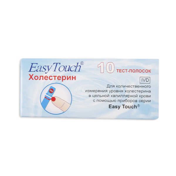 Тест-полоски EasyTouch (Изи тач) Холестерин 10 шт.