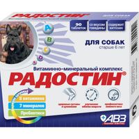 Радостин витаминно-минеральный комплекс для собак старше 6 лет таблетки 90шт