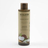 Шампунь для волос Питание & Восстановление Серия Organic Coconut, Ecolatier Green 250 мл миниатюра фото №3