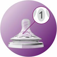 Бутылочка с силиконовой соской из полипропилена Philips Avent 125мл 2шт (SCF030/27) миниатюра фото №2