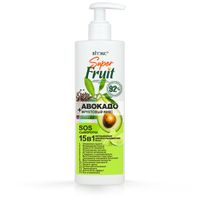 Сыворотка-SOS для восстановления волос авокадо+фруктовый микс 15 в 1 SuperFRUIT Витэкс 200мл
