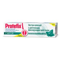 Крем для зубных протезов фиксирующий экстра-сильный с мятой Protefix/Протефикс 40мл
