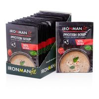 Суп сухой белковый со вкусом грибной с ароматными травами Fit Ironman пак. 20г 20шт