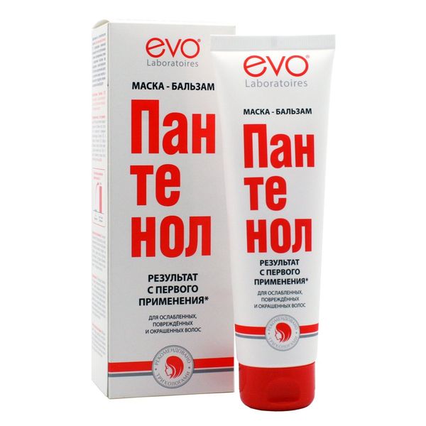 Маска-бальзам EVO(Эво) Пантенол для сухих, ослабленных и поврежденных волос 150 мл