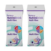 2Х Смесь жидкая для энтерального питания с пищевыми волокнами вкус нейтральный детей от 1 года NutriniDrink/НутриниДринк пак. 200мл