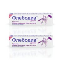 2Х Крем-гель для ног Флебодиа 100мл