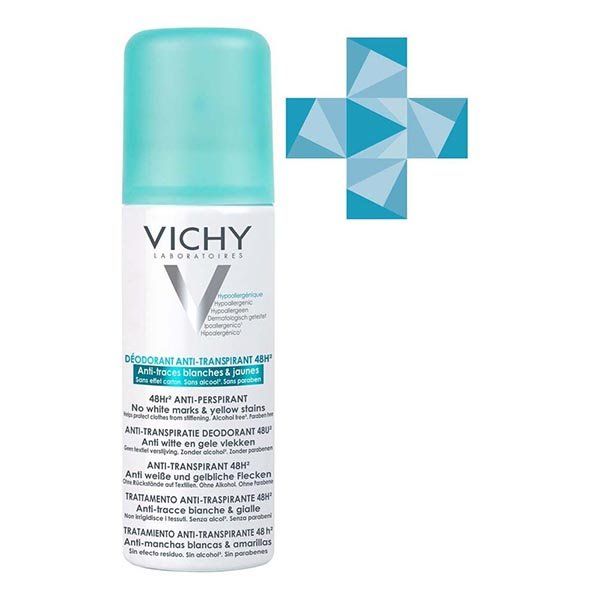 Дезодорант Vichy (Виши) аэрозоль против белых и желтых пятен 48 часов 125 мл L'Oreal Vichy