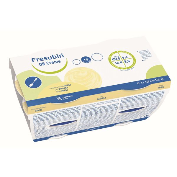 Крем со вкусом ванили Диабет Fresubin/Фрезубин стаканчик 125г 4шт