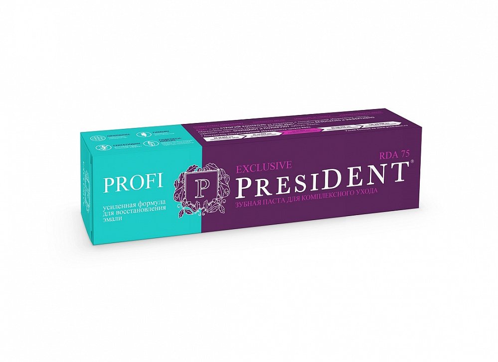 Изображение товара Паста зубная Profi Exclusive President/Президент 50мл