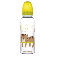 Бутылочка для кормления узким горлышком с силиконовой соской африка Canpol/Канпол 250мл (59/200)