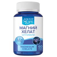 Магний хелат Оптимум Доктор Море капсулы желатиновые твердые 620мг 60шт