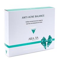 Набор против несовершенств кожи Anti-Acne Balance Aravia Professional/Аравия